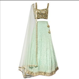 Mint lehenga *For Anchal*